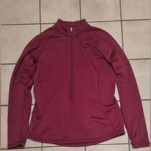 MEC Women’s Half Zip Lightweight Pullover – Made in Canada (Size M)